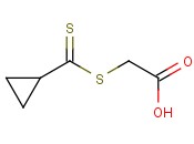 1-CYCLOPROPYL-THIOCARBONYL-1-THIOACETYL ACID