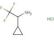 1-CYCLOPROPYL-2,2,2-TRIFLUOROETHANAMINE HCL
