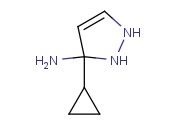 3-氨基-5-<span class='lighter'>环</span><span class='lighter'>丙基</span>-1H-吡唑