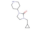 1-(CYCLOPROPYLMETHYL)-3-(PIPERIDIN-4-YL)IMIDAZOLIDIN-2-ONE