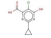 5-CHLORO-2-CYCLOPROPYL-6-HYDROXYPYRIMIDINE-4-CARBOXYLIC ACID