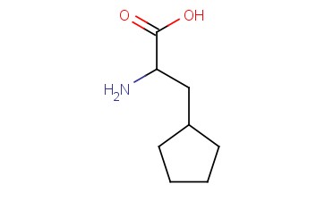 <span class='lighter'>DL-2-AMINO-3-CYCLOPENTYLPROPIONIC</span> ACID