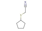 2-(CYCLOPENTYLSULFANYL)<span class='lighter'>ACETONITRILE</span>