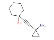 1-((1-AMINOCYCLOPROPYL)<span class='lighter'>ETHYNYL</span>)<span class='lighter'>CYCLOHEXANOL</span>