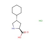反式-4-环己基-<span class='lighter'>L-</span>脯<span class='lighter'>氨酸盐酸盐</span>