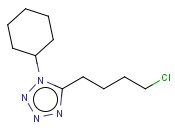 1-<span class='lighter'>CYCLOHEXYL</span>-5-(4-CHLOROBUTYL)TETRAZOLE