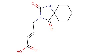 4-(2,4-DIOXO-1,3-DIAZASPIRO[4.5]DECAN-3-YL)BUT-2-ENOIC ACID