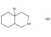 4A-BROMO-DECAHYDROISOQUINOLINE <span class='lighter'>HYDROBROMIDE</span>