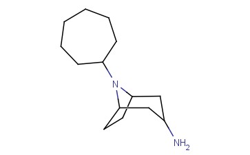 8-CYCLOHEPTYL-8-AZABICYCLO[3.2.1]OCTAN-3-AMINE