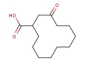 3-OXO-CYCLODODECANECARBOXYLIC ACID