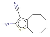 2-AMINO-4,5,6,7,8,9-HEXAHYDROCYCLOOCTA[B]THIOPHENE-3-CARBONITRILE