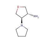 (3R,4R)-4-(PYRROLIDIN-1-YL)TETRAHYDROFURAN-3-AMINE