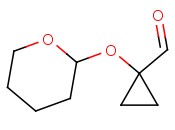 1-(OXAN-2-YLOXY)CYCLOPROPANE-1-CARBALDEHYDE