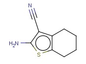 <span class='lighter'>2-AMINO-4,5,6,7-TETRAHYDRO-1-BENZOTHIOPHENE-3-CARBONITRILE</span>