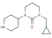 1-(CYCLOPROPYLMETHYL)-3-(PIPERIDIN-4-YL)TETRAHYDROPYRIMIDIN-2(1H)-ONE
