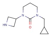1-(AZETIDIN-3-YL)-3-(CYCLOPROPYLMETHYL)TETRAHYDROPYRIMIDIN-2(1H)-ONE