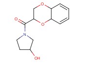 (3-HYDROXY-PYRROLIDIN-1-YL)-(2,3,4A,8A-TETRAHYDRO-BENZO[1,4]DIOXIN-2-YL)-METHANONE