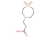 3-(1,1-DIOXIDO-1,4-THIAZEPAN-4-YL)PROPANOIC ACID
