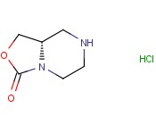 (S)-HEXAHYDRO-OXAZOLO[<span class='lighter'>3,4</span>-A]PYRAZIN-3-ONE <span class='lighter'>HCL</span>