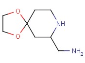 1,4-DIOXA-8-<span class='lighter'>AZASPIRO</span>[4.5]DECAN-7-YLMETHANAMINE