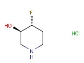 (<span class='lighter'>3,4</span>)-TRANS-4-FLUOROPIPERIDIN-3-OL <span class='lighter'>HYDROCHLORIDE</span>