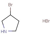 3-BROMOPYRROLIDINE <span class='lighter'>HYDROBROMIDE</span>