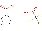 <span class='lighter'>PYRROLIDINE-3-CARBOXYLIC</span> ACID 2,2,2-TRIFLUOROACETIC ACID