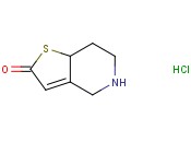 5,6,7,7a-Tetrahydrothieno[3,2-c]pyridine-2(4H)-one hydrochloride