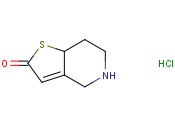 5,6,7,7A-<span class='lighter'>TETRAHYDROTHIENO</span>[<span class='lighter'>3,2-C</span>]<span class='lighter'>PYRIDINE</span>-2(4H)-ONE HYDROCHLORIDE