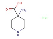4-<span class='lighter'>AMINO-PIPERIDINE</span>-4-CARBOXYLIC ACID <span class='lighter'>HYDROCHLORIDE</span>