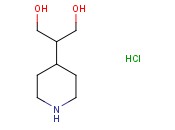 2-(PIPERIDIN-4-<span class='lighter'>YL</span>)PROPANE-<span class='lighter'>1,3</span>-DIOL HYDROCHLORIDE