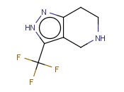 3-(TRIFLUOROMETHYL)-4,5,6,7-TETRAHYDRO-2H-PYRAZOLO[4,3-C]PYRIDINE