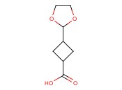 3-(1,3-DIOXOLAN-2-YL)CYCLOBUTANECARBOXYLIC ACID