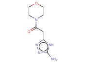 3-[2-(4-MORPHOLINYL)-2-OXOETHYL]-1H-1,2,4-TRIAZOL-5-AMINE