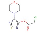 4-<span class='lighter'>吗</span><span class='lighter'>啉</span>-4-<span class='lighter'>基</span>-1,2,5-三唑-3-<span class='lighter'>基</span>氯乙酸