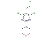4-(4,6-DICHLORO-5-(2-CHLOROETHYL)-PYRIMIDIN-2-YL)MORPHOLINE