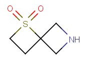1-<span class='lighter'>THIA</span>-6-AZA-SPIRO[<span class='lighter'>3.3</span>]<span class='lighter'>HEPTANE-1,1-DIOXIDE</span>