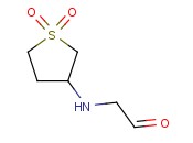 2-((1,1-DIOXIDOTETRAHYDROTHIOPHEN-3-YL)AMINO)ACETALDEHYDE
