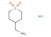 [(1,1-DIOXIDOTETRAHYDRO-2H-THIOPYRAN-4-<span class='lighter'>YL</span>)METHYL]<span class='lighter'>AMINE</span> HYDROCHLORIDE