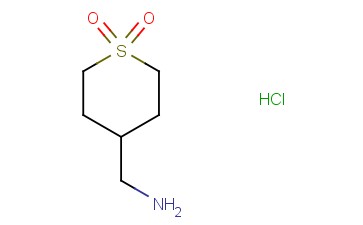 [(1,1-DIOXIDOTETRAHYDRO-2H-THIOPYRAN-4-<span class='lighter'>YL</span>)METHYL]<span class='lighter'>AMINE</span> HYDROCHLORIDE