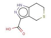 1,4,6,7-TETRAHYDROTHIOPYRANO[4,3-C]<span class='lighter'>PYRAZOLE-3-CARBOXYLIC</span> ACID