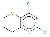 2,4-DICHLORO-7,8-DIHYDRO-6H-THIOPYRANO[3,2-D]PYRIMIDINE
