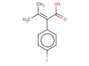2-(4-FLUOROPHENYL)-3-METHYL-2-BUTENOIC ACID