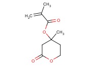 METHACRYLIC ACID 4-METHYL-2-OXOTETRAHYDRO-2H-PYRAN-4-YL ESTER