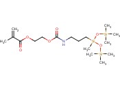O-METHACRYLOXYETHOXY-N-[BIS(TRIMETHYLSILOXY)METHYLSILY]PROPYLCARBAMATE