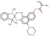 1,3,3-TRIMETHYL-6'-MORPHOLINOSPIRO[INDOLINE-2,3'-NAPHTHO[2,1-B][1,4]OXAZINE]-9'-YL METHACRYLATE