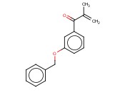 2-METHYL-1-[3-(PHENYLMETHOXY)PHENYL]-2-PROPEN-1-ONE