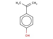 4-(<span class='lighter'>prop-1-en-2-yl</span>)phenol