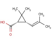 (1S,3R)-2,2-DIMETHYL-3-(2-METHYLPROP-1-ENYL)CYCLOPROPANECARBOXYLIC ACID