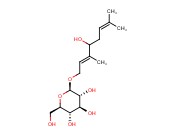 (2E,4S)-4-Hydroxy-3,7-dimethyl-2,6-octadien-1-yl beta-D-glucopyranoside